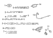 2022 Toyota Highlander Windshield Washer Nozzle Diagram - 867F0-0E010