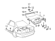 2003 Toyota Avalon Trunk Lid Latch Diagram - 64600-AC020