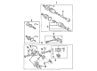 2006 Toyota Highlander CV Boot Diagram - 04429-12025