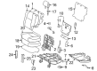 Toyota 4Runner Seat Cushion Diagram - 71652-60400