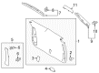 Toyota Sienna Tailgate Handle Diagram - 74811-0E010-C0