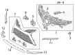 2023 Toyota Camry Grille Diagram - 53102-06390