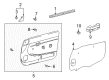 1995 Toyota Tacoma Armrest Diagram - 74210-89106-13