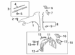 Toyota Avalon Fender Diagram - 53801-07050