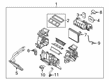 2019 Toyota Yaris Blower Motor Resistor Diagram - 87165-WB001