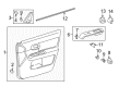 Scion xB Armrest Diagram - 74232-12750-B0