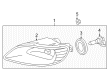 2002 Toyota Camry Fog Light Diagram - 81211-AA011