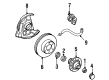 1990 Toyota Pickup Backing Plate Diagram - 47781-35080