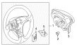 Toyota MR2 Spyder Steering Wheel Diagram - 45100-2B690-C1