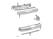 Toyota Tercel Bumper Diagram - 52159-16040