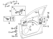 2015 Toyota Camry Interior Door Handle Diagram - 69205-0E030-C0