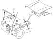 Toyota Tacoma Hood Diagram - 53301-04030