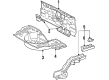 Toyota Tercel Floor Pan Diagram - 58311-16110