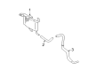 2003 Toyota 4Runner Oil Cooler Hose Diagram - 32941-60260