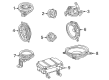2022 Toyota Mirai Car Speakers Diagram - 86150-62060