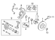 1999 Toyota Corolla Wheel Cylinder Diagram - 04479-02040