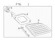 2001 Toyota Avalon Tail Light Diagram - 81681-AC030