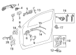 2024 Toyota Tundra Door Handle Diagram - 69210-0C100-E2