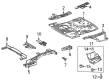 2022 Toyota Highlander Floor Pan Diagram - 58301-0E901