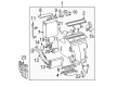 2001 Toyota Camry Blend Door Actuator Diagram - 87106-06060