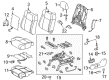 2020 Toyota Tundra Seat Cover Diagram - 71074-0CA00-B0