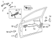 2018 Toyota Prius Prime Door Latch Cable Diagram - 69710-47060