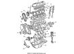 1987 Toyota Van Timing Cover Gasket Diagram - 11329-71011