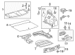 2018 Toyota Corolla iM Headlight Bulb Diagram - 90981-15031