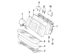 Toyota T100 Armrest Diagram - 72810-34010-B1