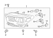 2017 Toyota Tacoma Headlight Diagram - 81150-04280