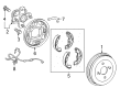 Scion Backing Plate Diagram - 47043-74010