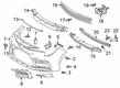 2021 Toyota Corolla Bumper Diagram - 52119-F2922