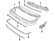 Toyota Cressida Air Deflector Diagram - 53911-22170