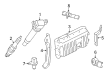 2016 Toyota Camry Engine Control Module Diagram - 89661-0X231