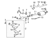 2010 Toyota 4Runner Exhaust Hanger Diagram - 17572-31110