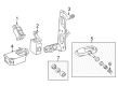 2020 Toyota Highlander TPMS Sensor Diagram - 42607-0C091