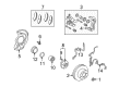 Toyota Solara Brake Disc Diagram - 43512-08040