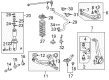 2001 Toyota 4Runner Coil Springs Diagram - 48131-35400