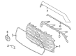 2023 Toyota Sequoia Grille Diagram - 53114-0C500