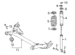 2017 Toyota Prius C Shock Absorber Diagram - 48530-52M70