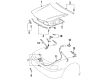 1994 Toyota Camry Lift Support Diagram - 53440-39055