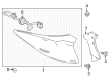 Toyota Prius Prime Back Up Light Diagram - 81550-47340