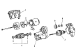 1991 Toyota Supra Starter Motor Diagram - 28100-46090-84