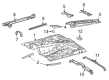 2016 Toyota Land Cruiser Floor Pan Diagram - 58111-60B70