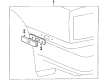 Toyota Supra Side Marker Light Diagram - 81761-14050