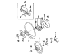 Toyota Pickup Steering Wheel Diagram - 45100-35211-03