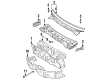 1998 Toyota Tercel Dash Panels Diagram - 55101-1G070