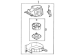 Toyota Land Cruiser Blend Door Actuator Diagram - 87106-60020