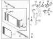 2009 Toyota Sienna Radiator Support Diagram - 16505-0P010