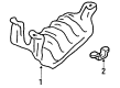 Toyota Paseo Catalytic Converter Diagram - 18450-16420